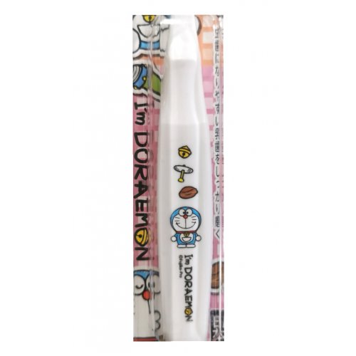 EBISU Doreamon Toothbrush White (3-6 years old)